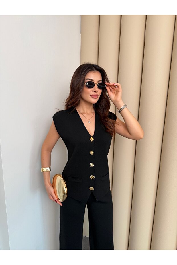 YELEKLİ TRİKO TAKIM - 5