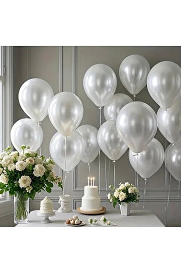 Gemar Premium Metallic Balloon Set - 20 Vibrant Color Options