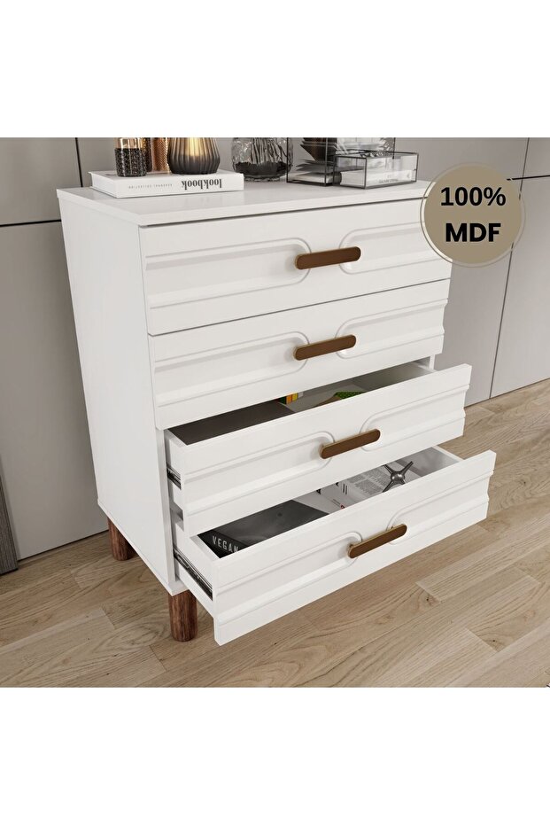Zen 4 Çekmeceli Mdf Şifonyer - 3
