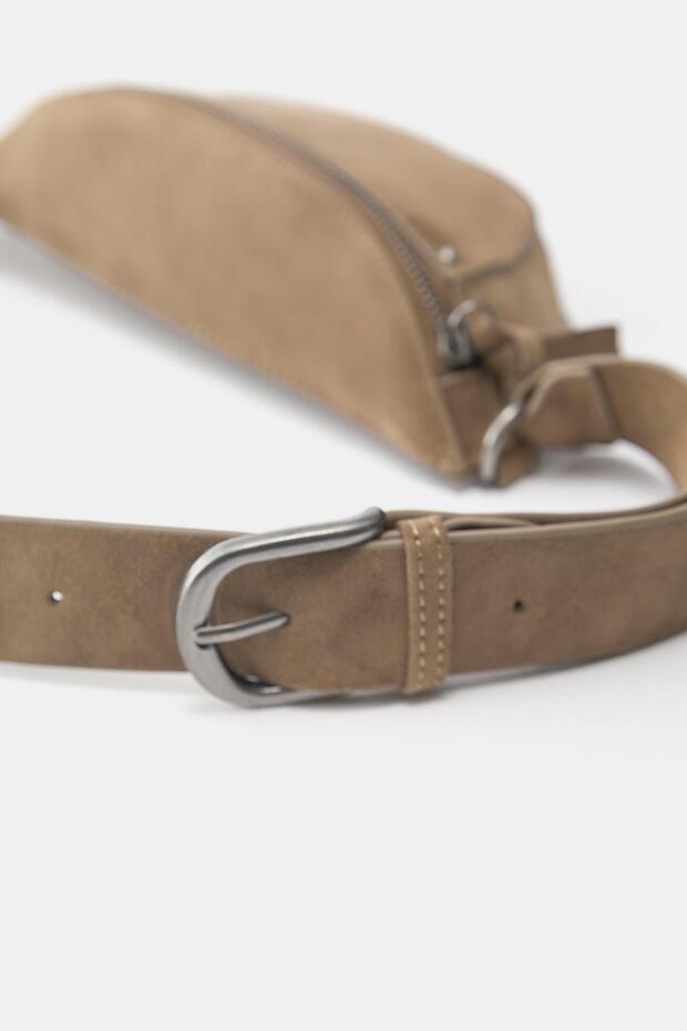 Zımbalı bel çantası - 5