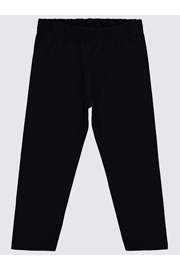 Basic Leggings for 2-5 Years - Black