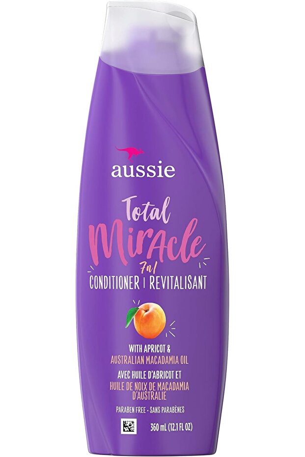 Total Miracle 7n1 Conditioner Revitalisant with Apricot & Australian Macadamia Oil 360ml