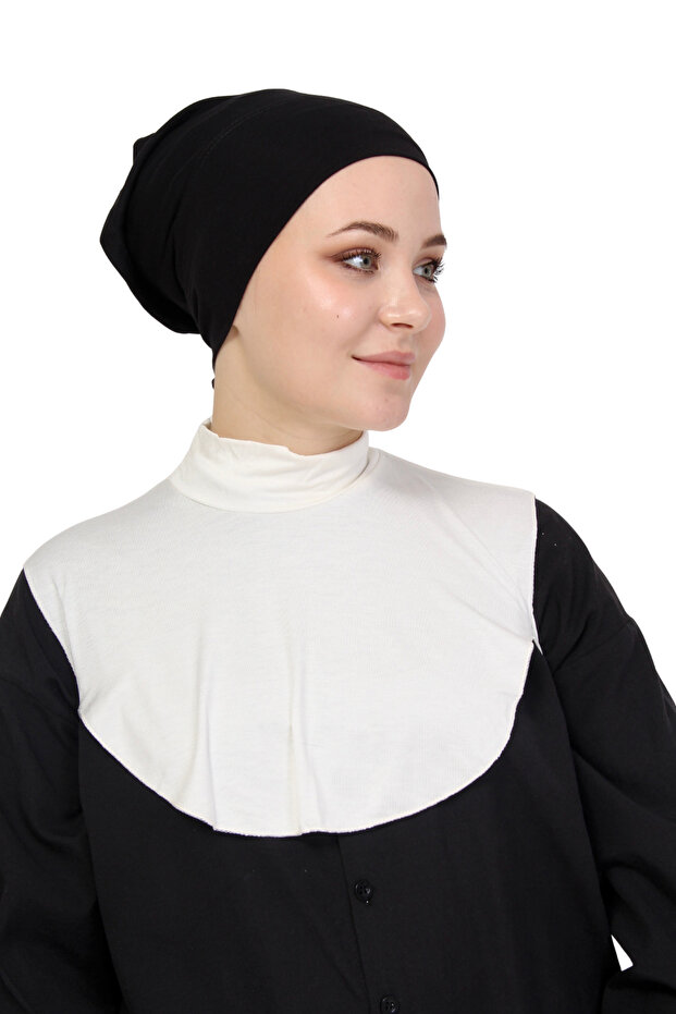 Plain Turtleneck Neck Collar - 3
