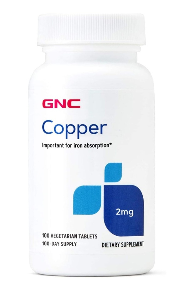 Copper 2 mg 100 Vegetarian Tablets
