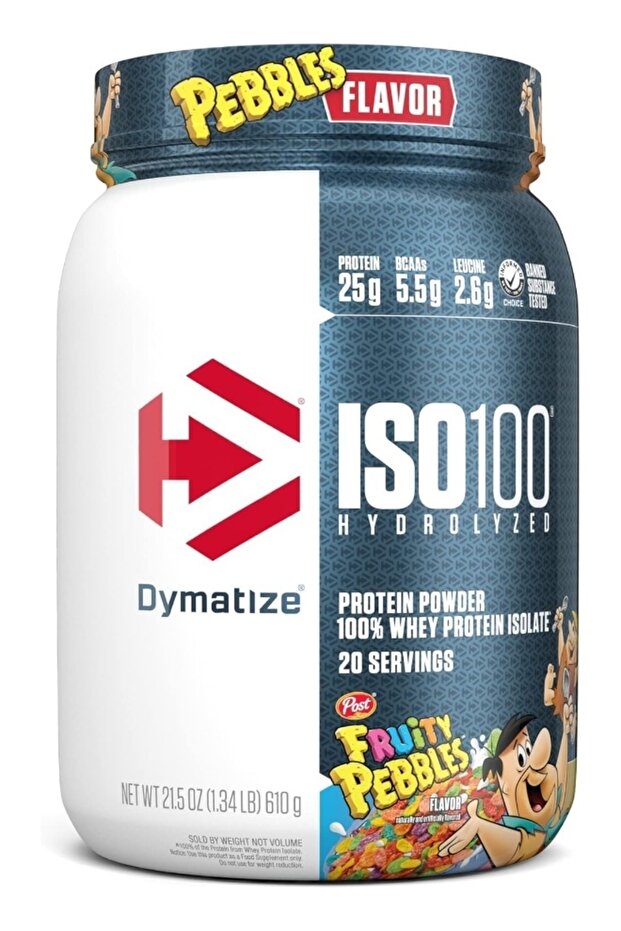 ISO 100 20 Serving Fruity Pebbles 610 Gm