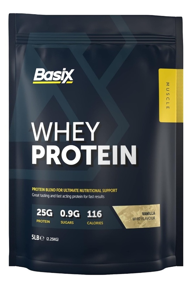 - Muscle Whey Protein - Vanilla Whip - 5Lb