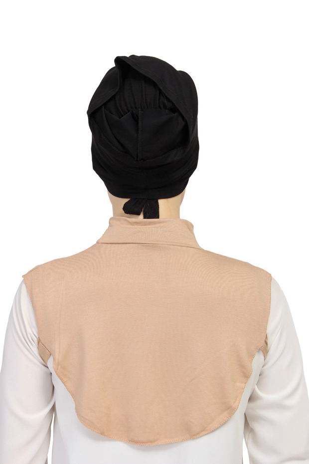 طوق الرقبة ذو الياقة المدورة المستقيمة - 5