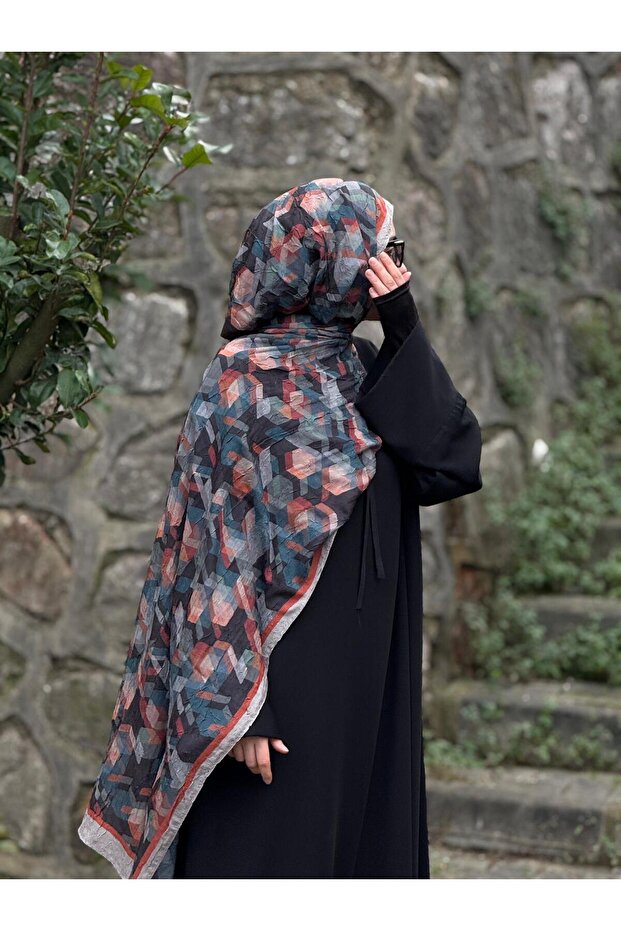 شال بامبو كراش - نمط أيقوني - مينك تابا - 6