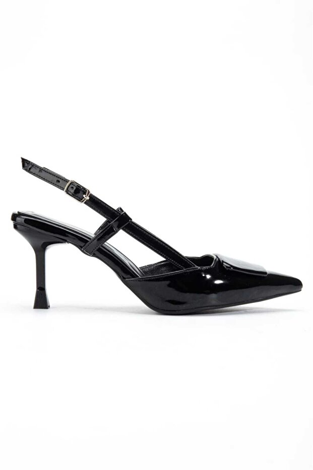 Monaco Black Women's Heeled Shoes