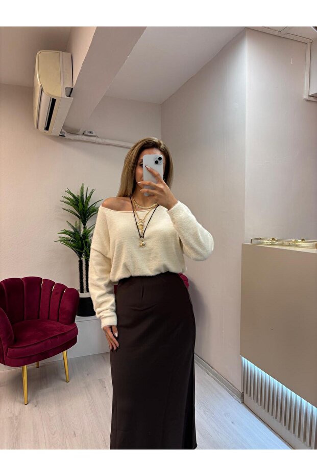 Omzu Açık Kazak - 1