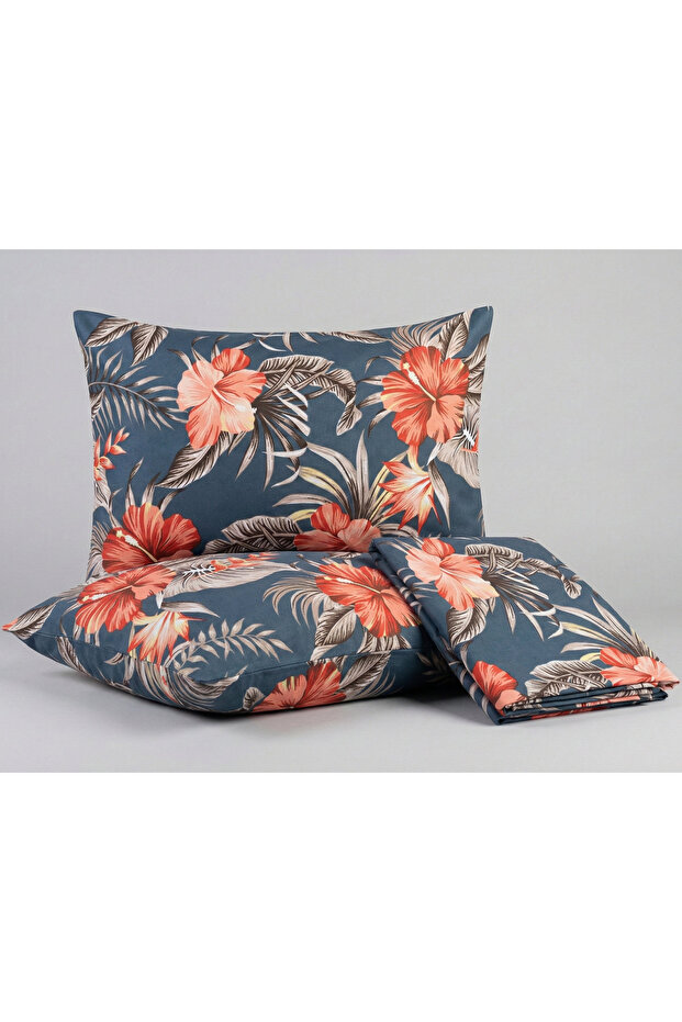Elastic Sheet Set | 100% Cotton | 62 Tel. | Single-Double-Battal | Azure Series