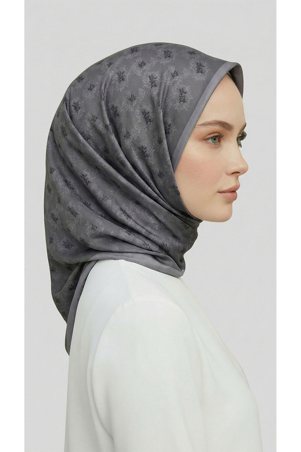 Vine Pattern Rayon Scarf - 5