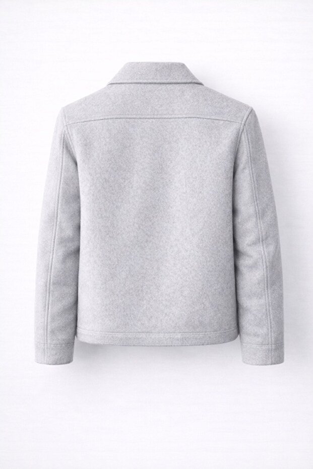 Zamansız Basic Tasarım Kaşe Ceket - 3