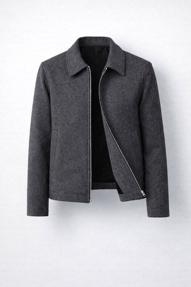 Zamansız Basic Tasarım Kaşe Ceket - 2