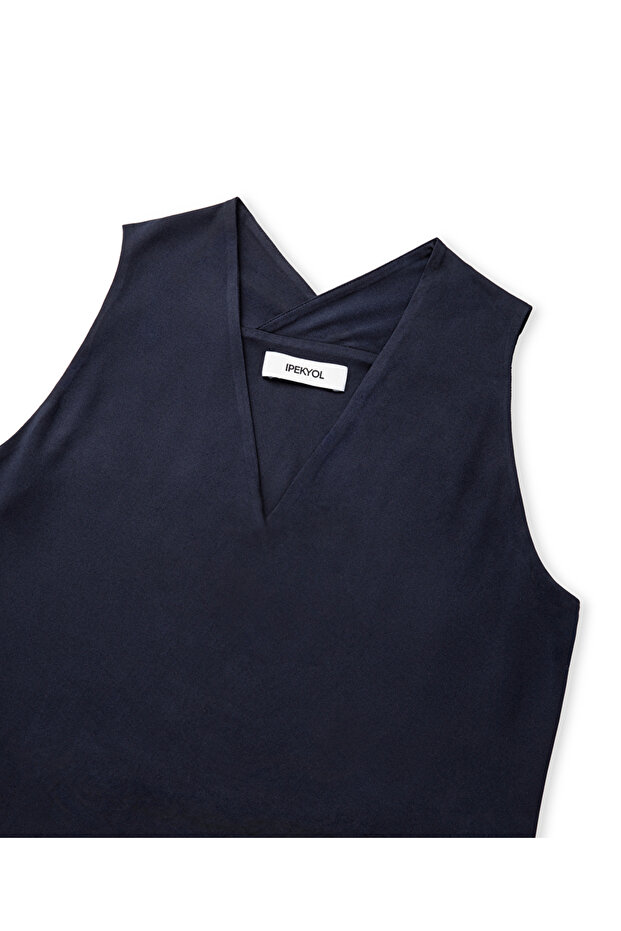 V yaka basic tişört - 4