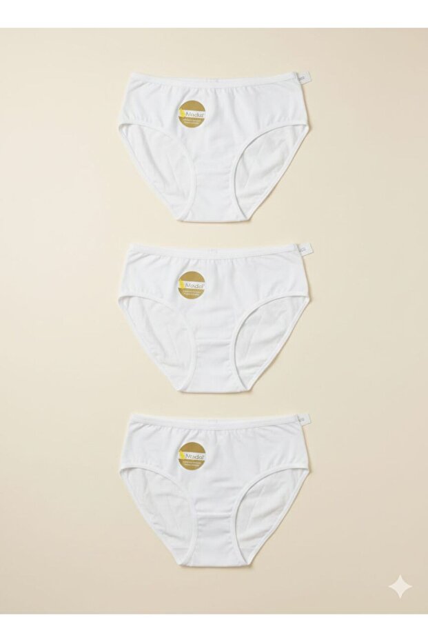 Women's High Waist Modal 3-Piece Panties Bikini