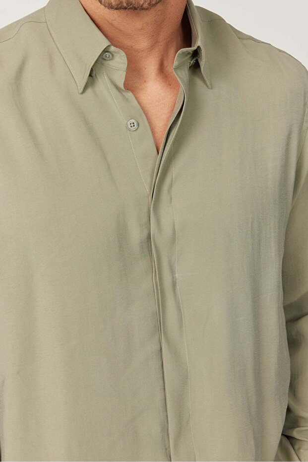 Erkek Minimal Gömlek - 7