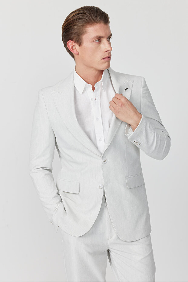 سترة رجالية بياقة على شكل طائر السنونو - 2