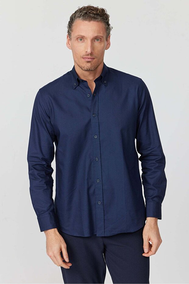 قميص رجالي عادي - 2