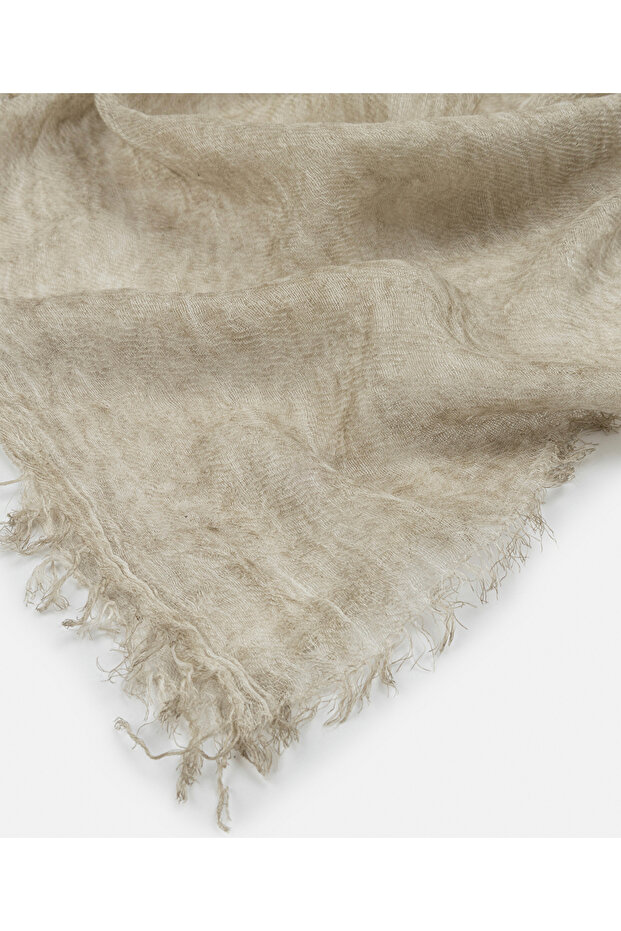 Raw edge basic şal - 3