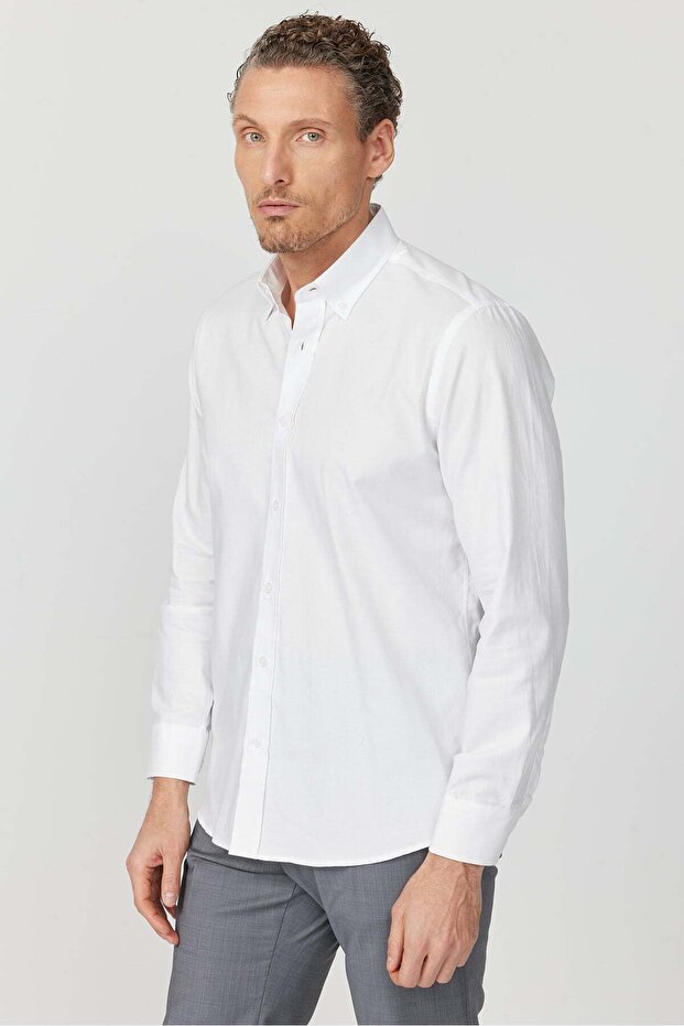 قميص رجالي عادي - 5