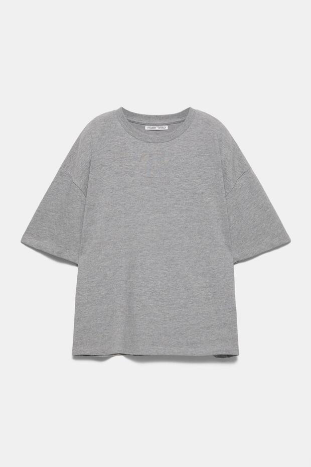 Oversize kısa kollu t-shirt - 7