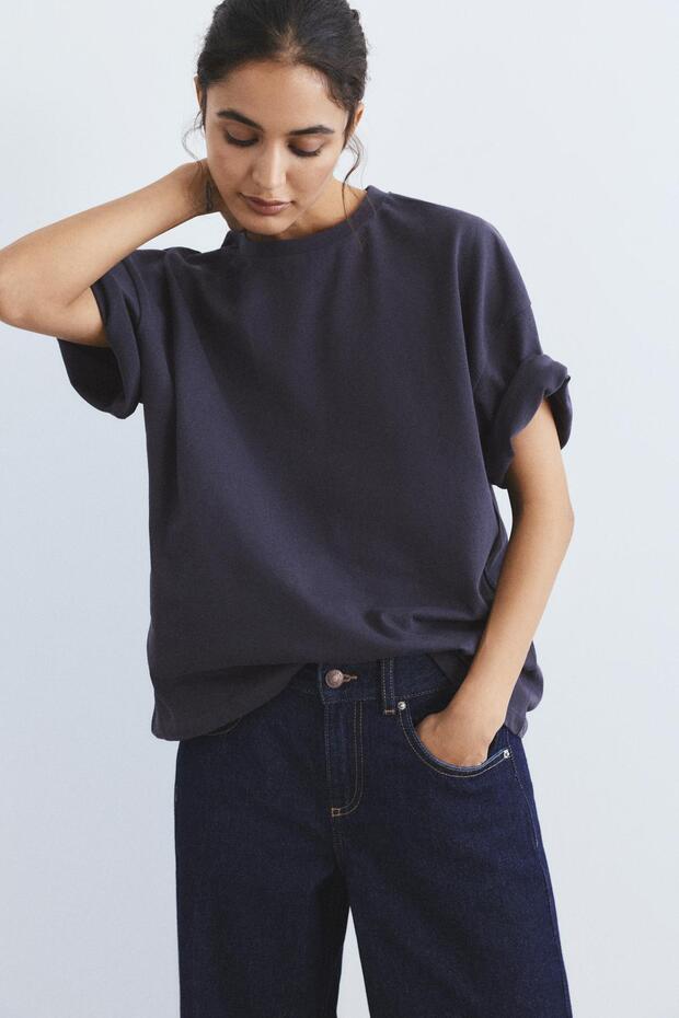 Oversize kısa kollu t-shirt - 2