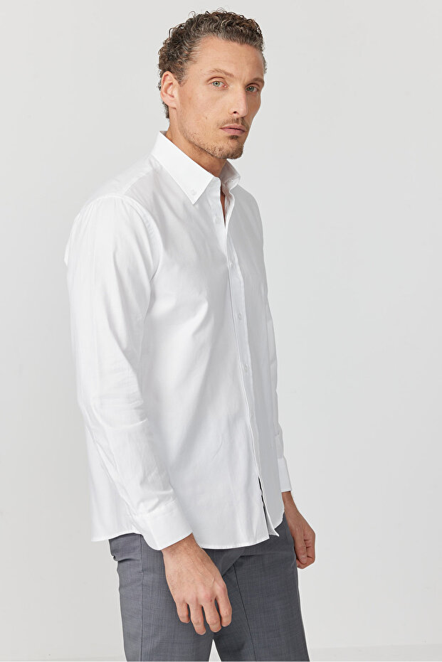 قميص رجالي عادي - 4