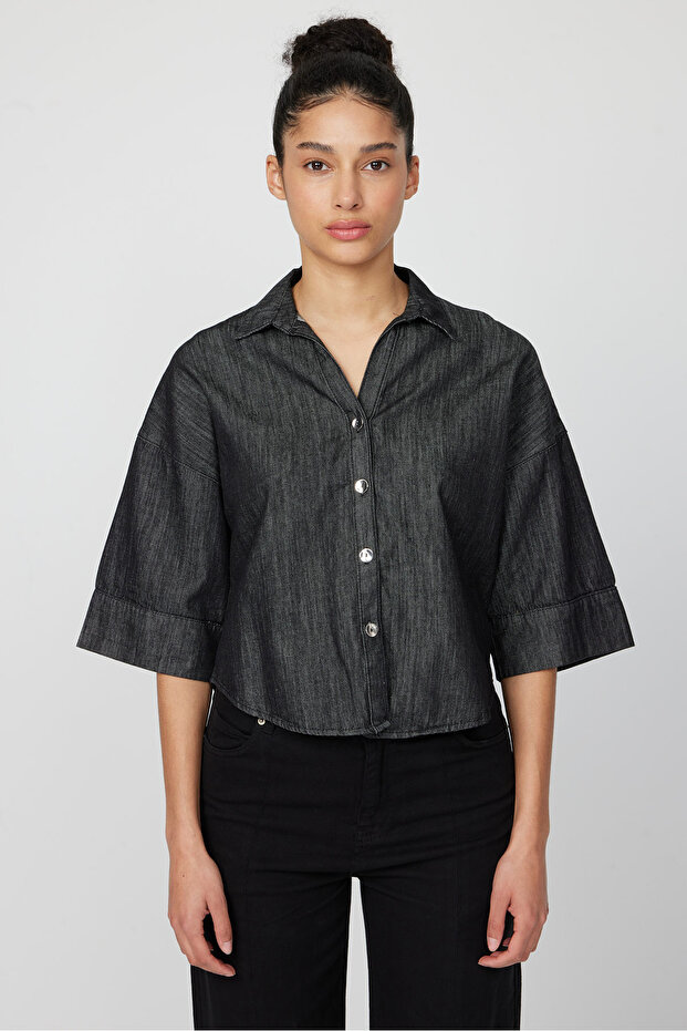 Ženska traper košulja - 4