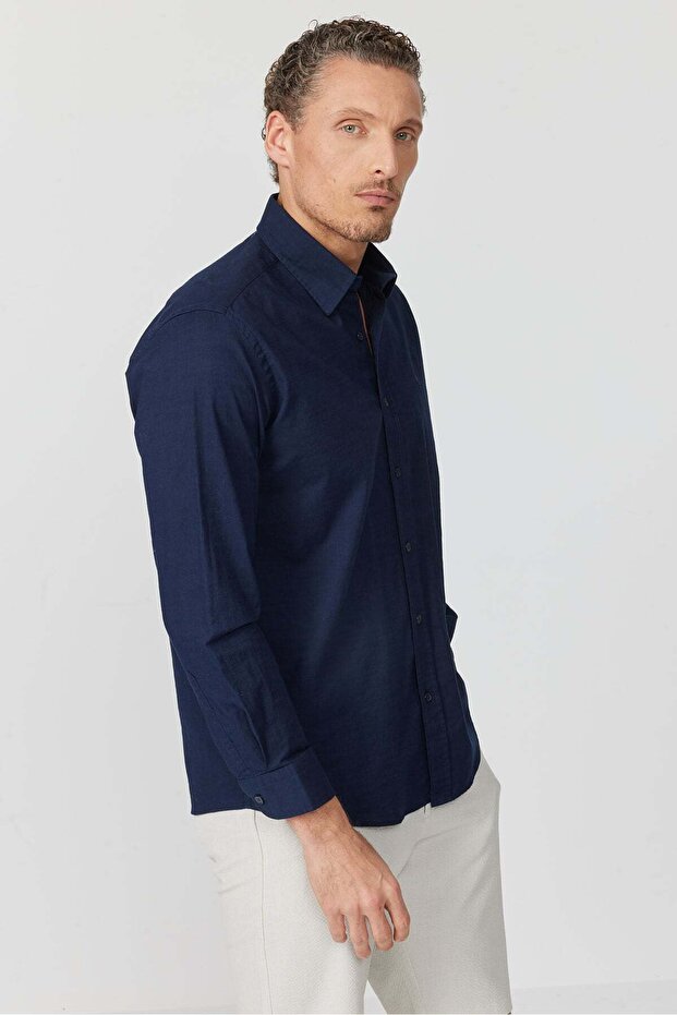 قميص رجالي عادي - 2