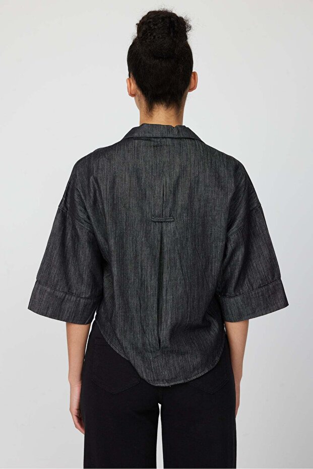 Ženska traper košulja - 7