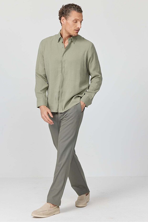 Erkek Minimal Gömlek - 6