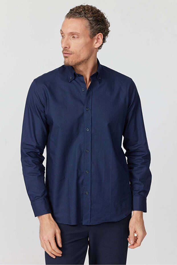 قميص رجالي عادي - 5
