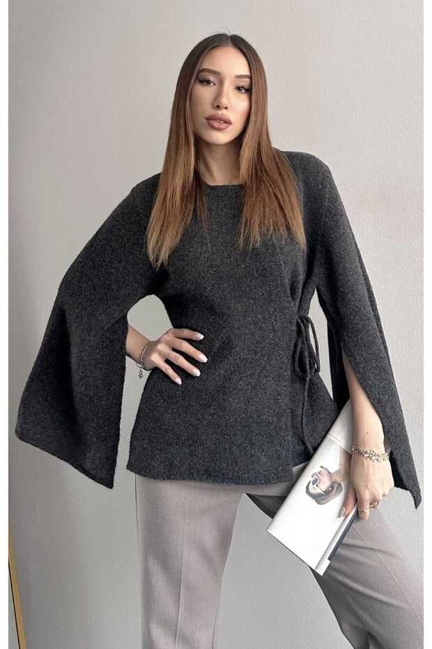 Cape Cut Wool Blend Voss Knitwear