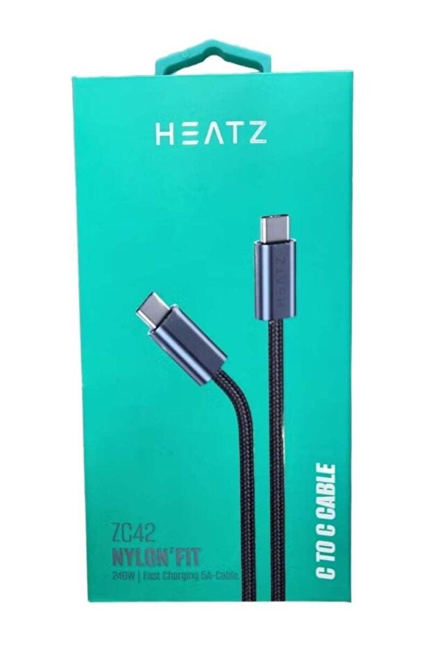 Fast charging cable, USB Type-C to Type-C, 240W power, 5A