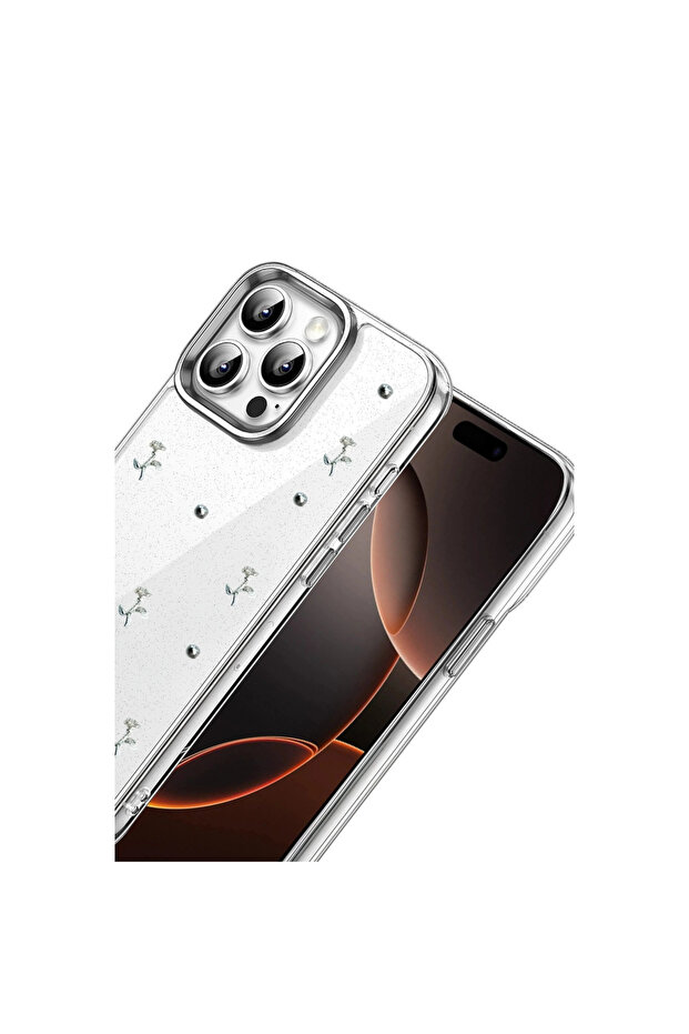 iPhone 15 Pro Bow Patterned Cover - Pattern 4 - 2