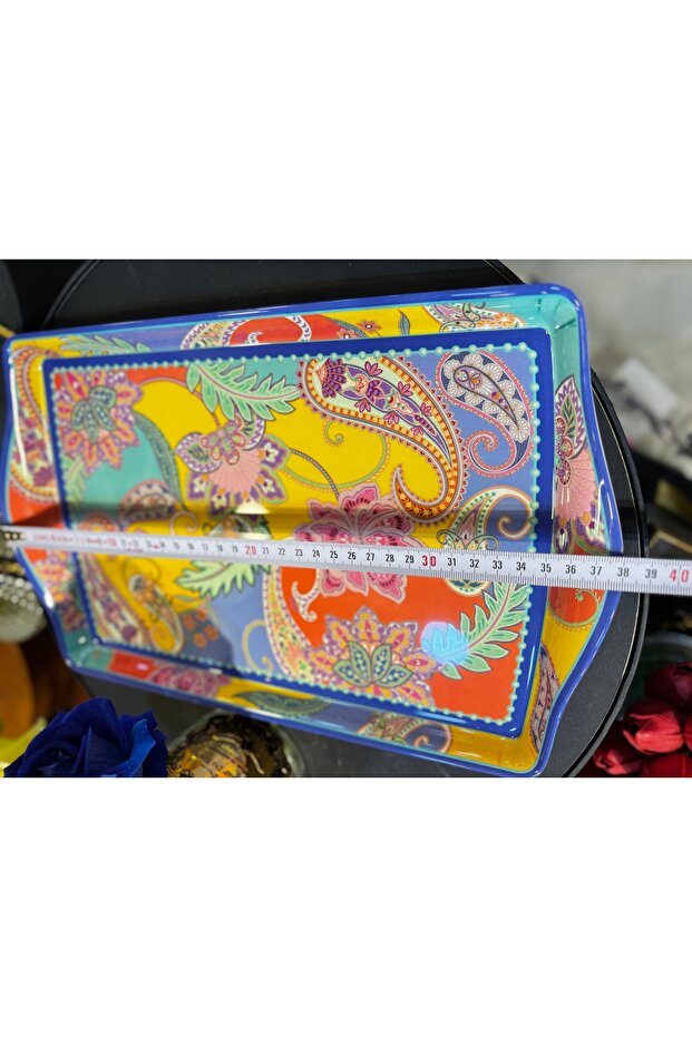 Esterhomedecor Rectangular Melamine Tray - 3