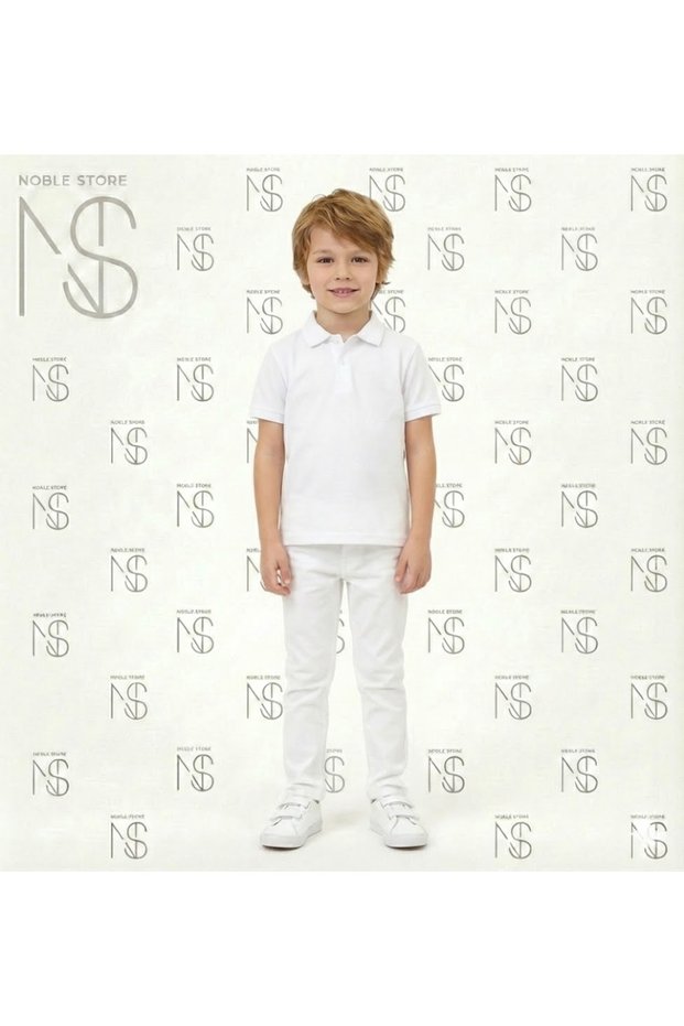 Unisex Kids' 23 April 29 October Show Top and Bottom Set - New Season Lacoste Set