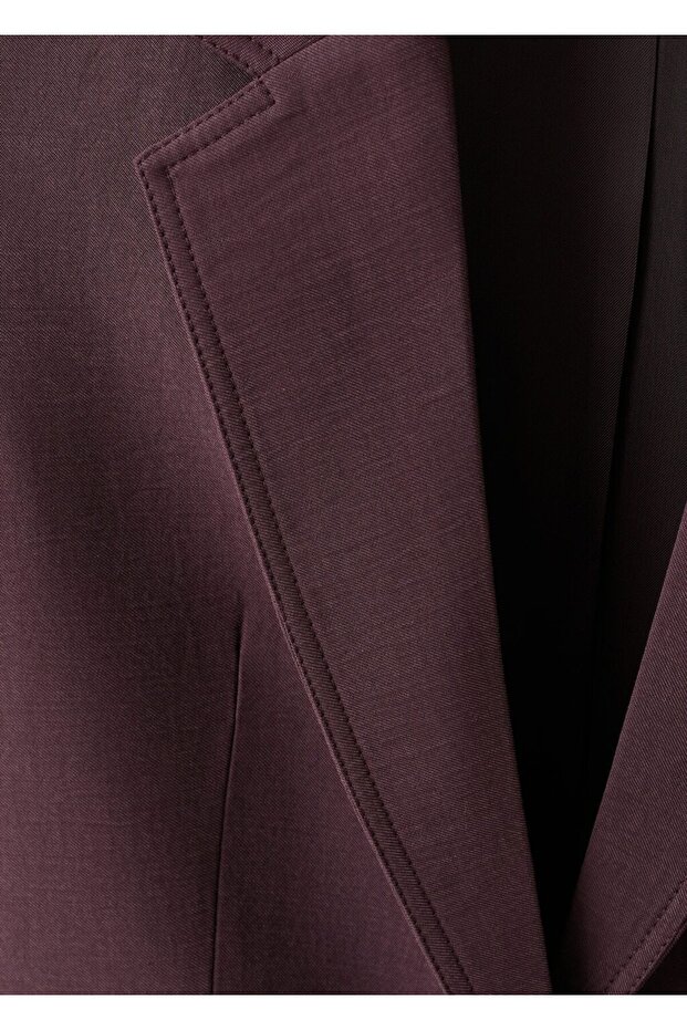 Lyocell blazer ceket - 8