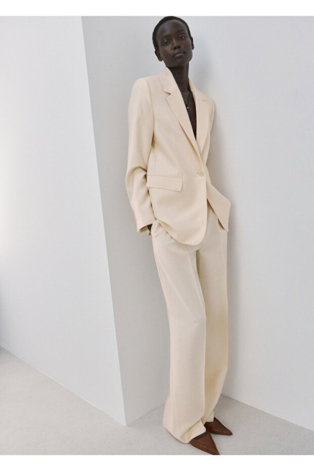 Lyocell düşük bel pantolon - 7