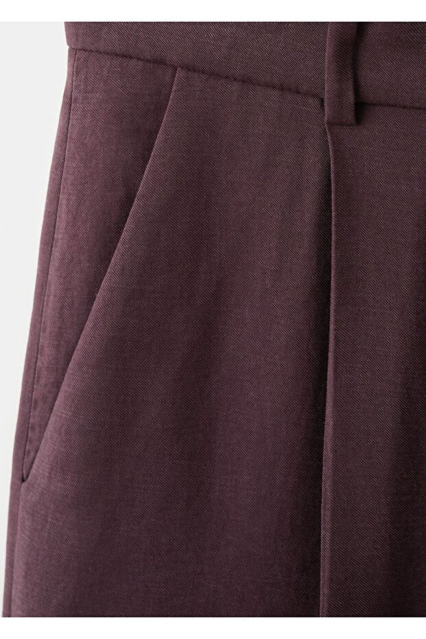 Lyocell düşük bel pantolon - 5