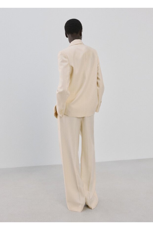 Lyocell düşük bel pantolon - 4