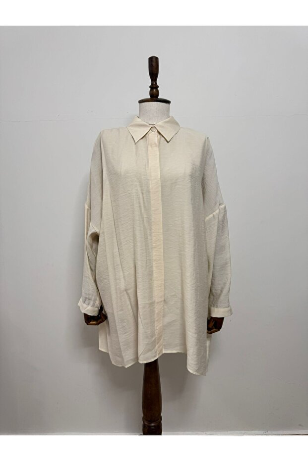 Y3001 Oversize Basic Gömlek - 3