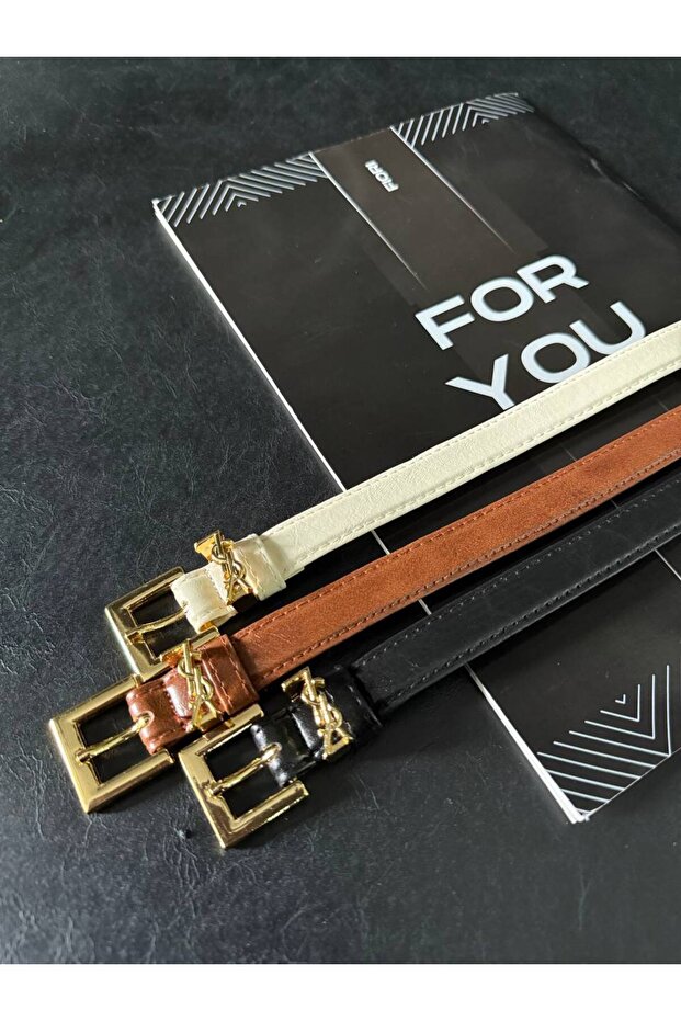 Popüler model deri kemer - 2