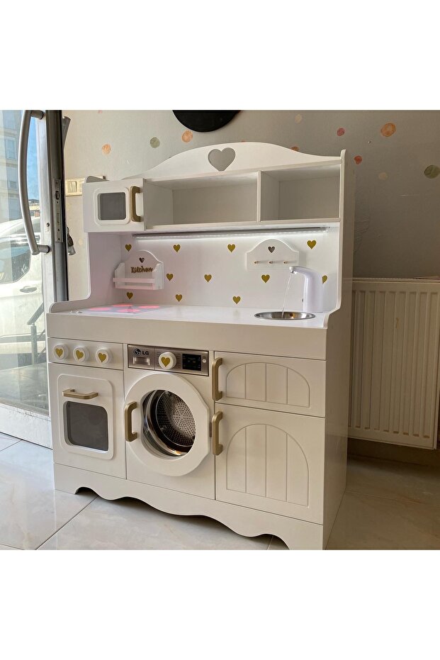 Ahşap oyuncak mutfak - 4