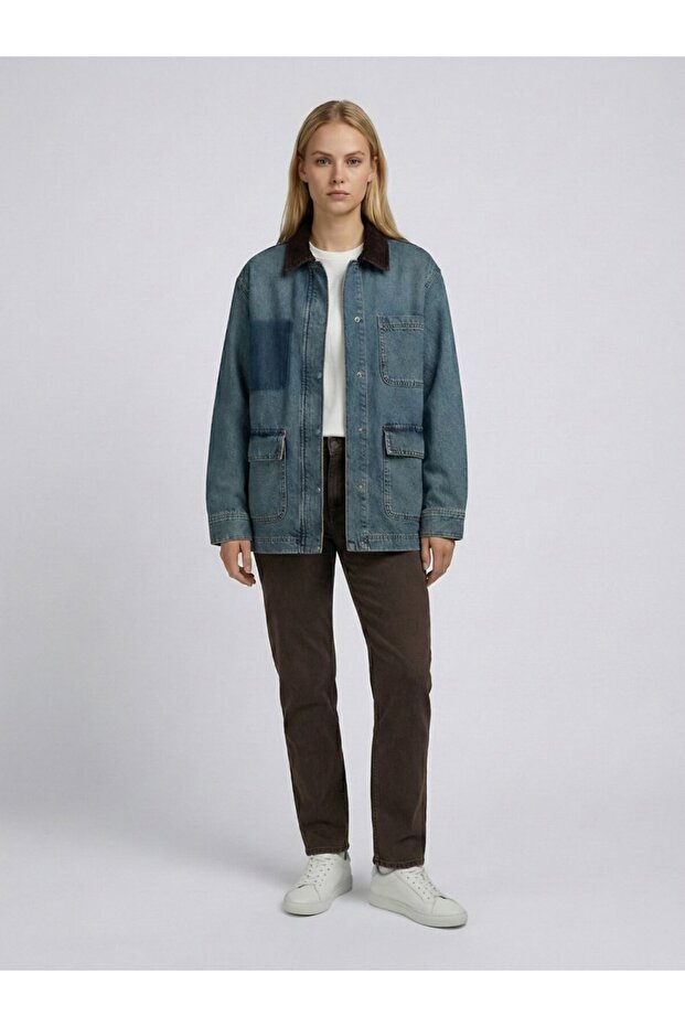 Elıa Mid Indigo Ceket - 1