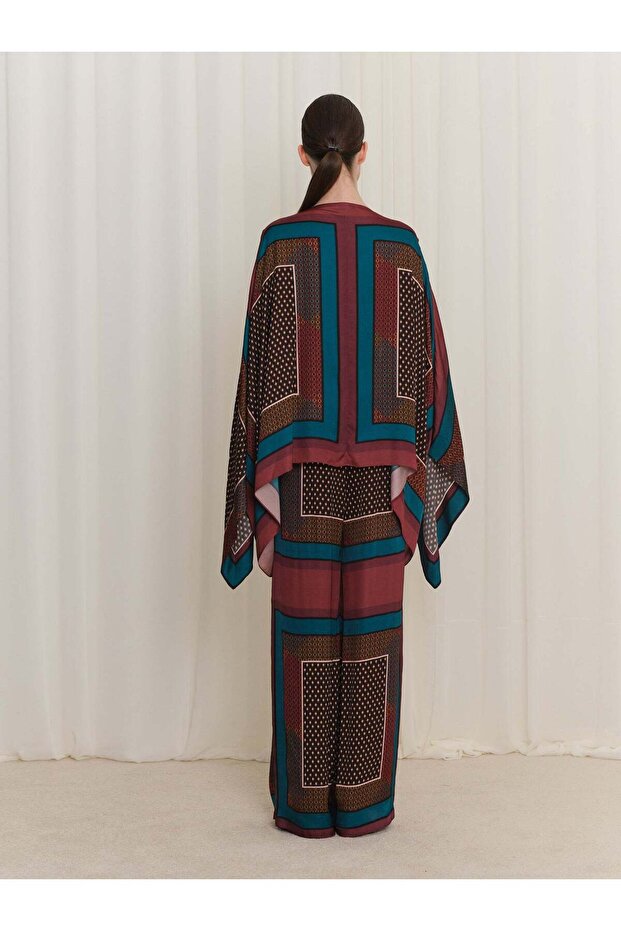 Pano Desenli Bluz - 4