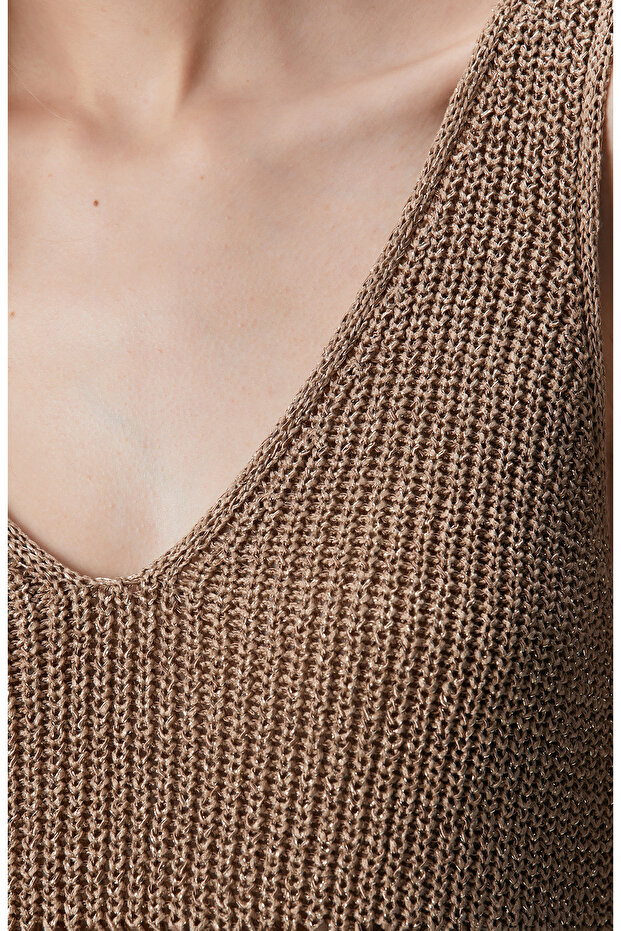 Bej Simli Triko Atlet - 6