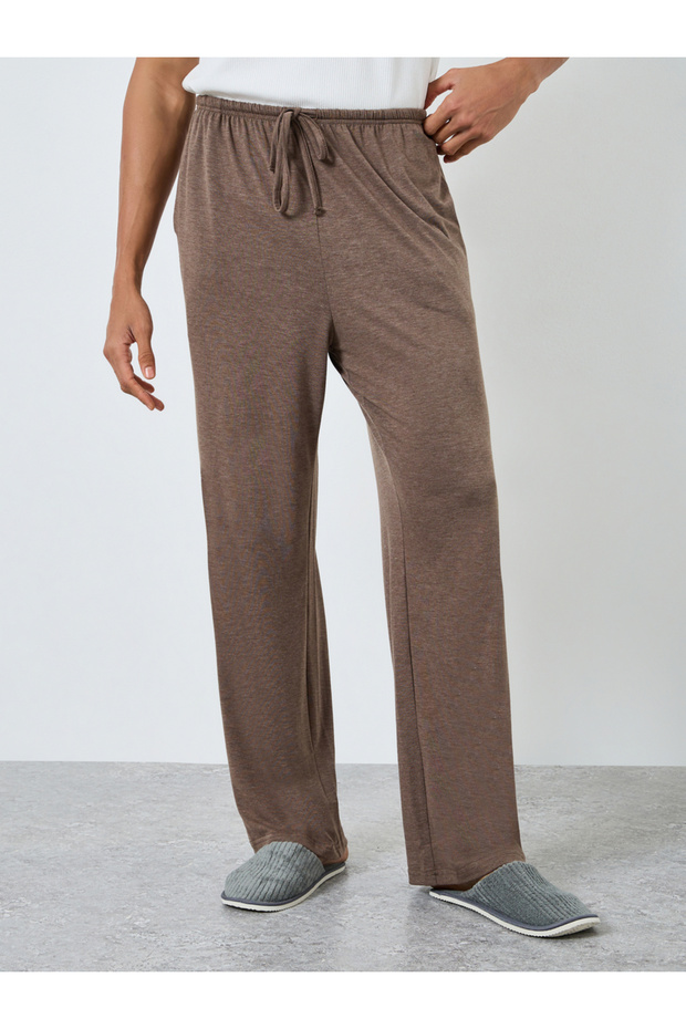 بيجاما رجالية ناعمة سادة - 1