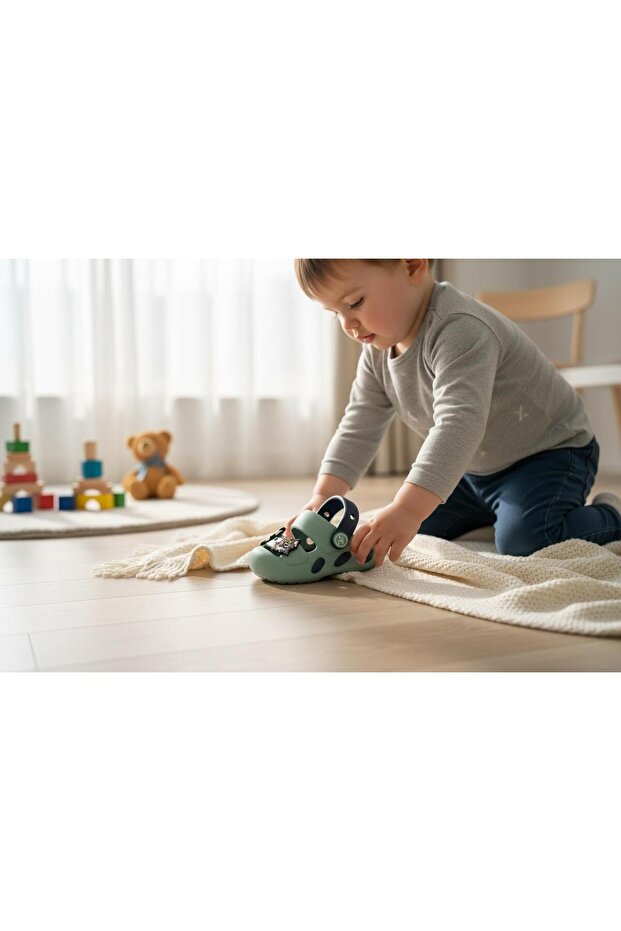 bebe ortapedik figürlü sandalet - 3